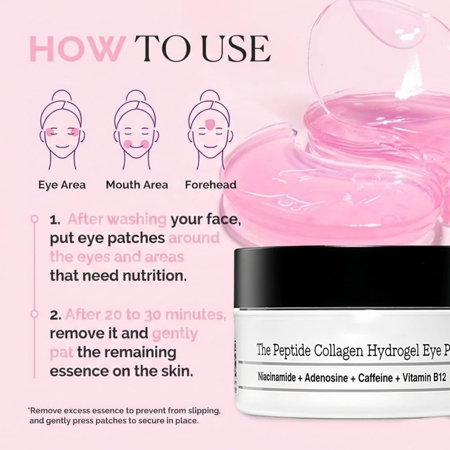Purest™ Peptide Collagen Eye Patches