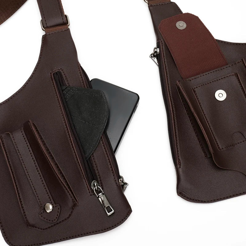 Purest Men's Tactical Leather Bag