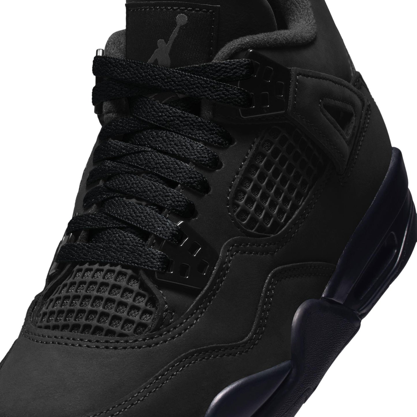 Air Jordan 4 Retro Big Kids' Shoes "Black Cat"