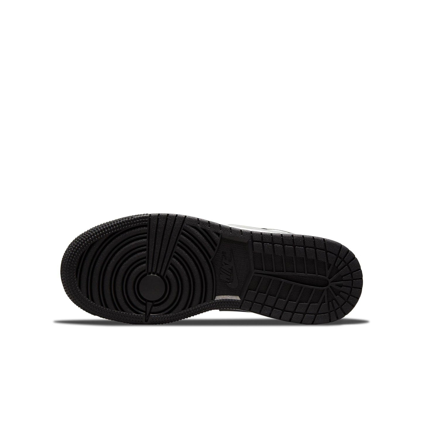 Air Jordan 1 Low Big Kids' Shoes Black/Particle Grey-White