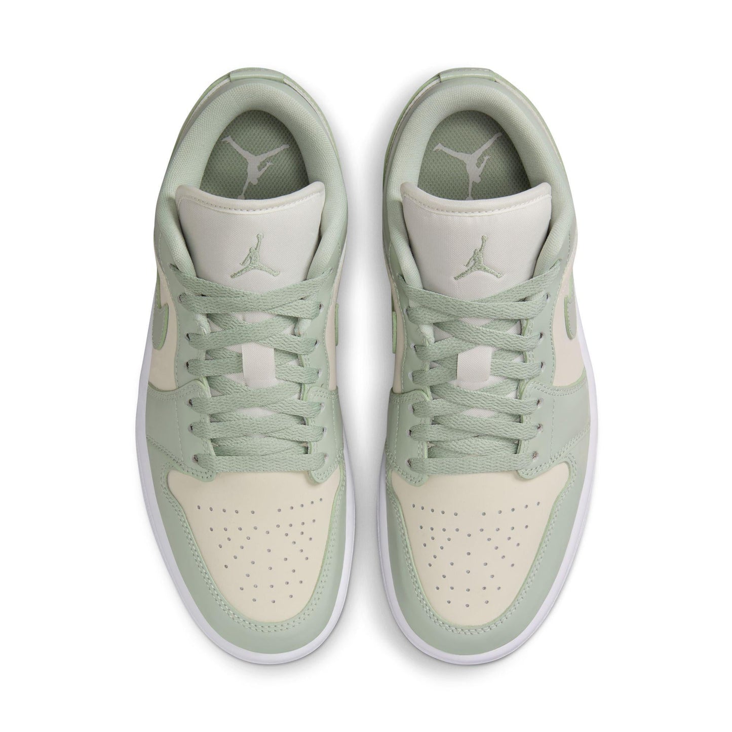 Women's Air Jordan 1 Low SE Sail/Seafoam-Metallic Silver-White