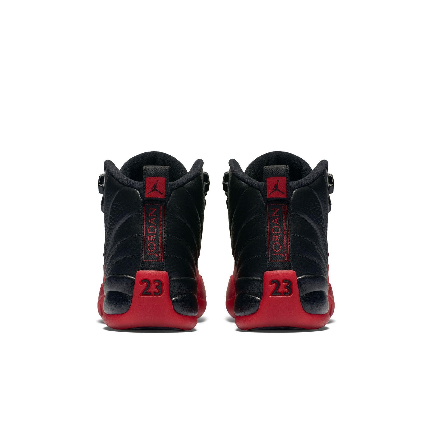 Air Jordan 12 Retro Big Kids' Shoes Black/Varsity Red