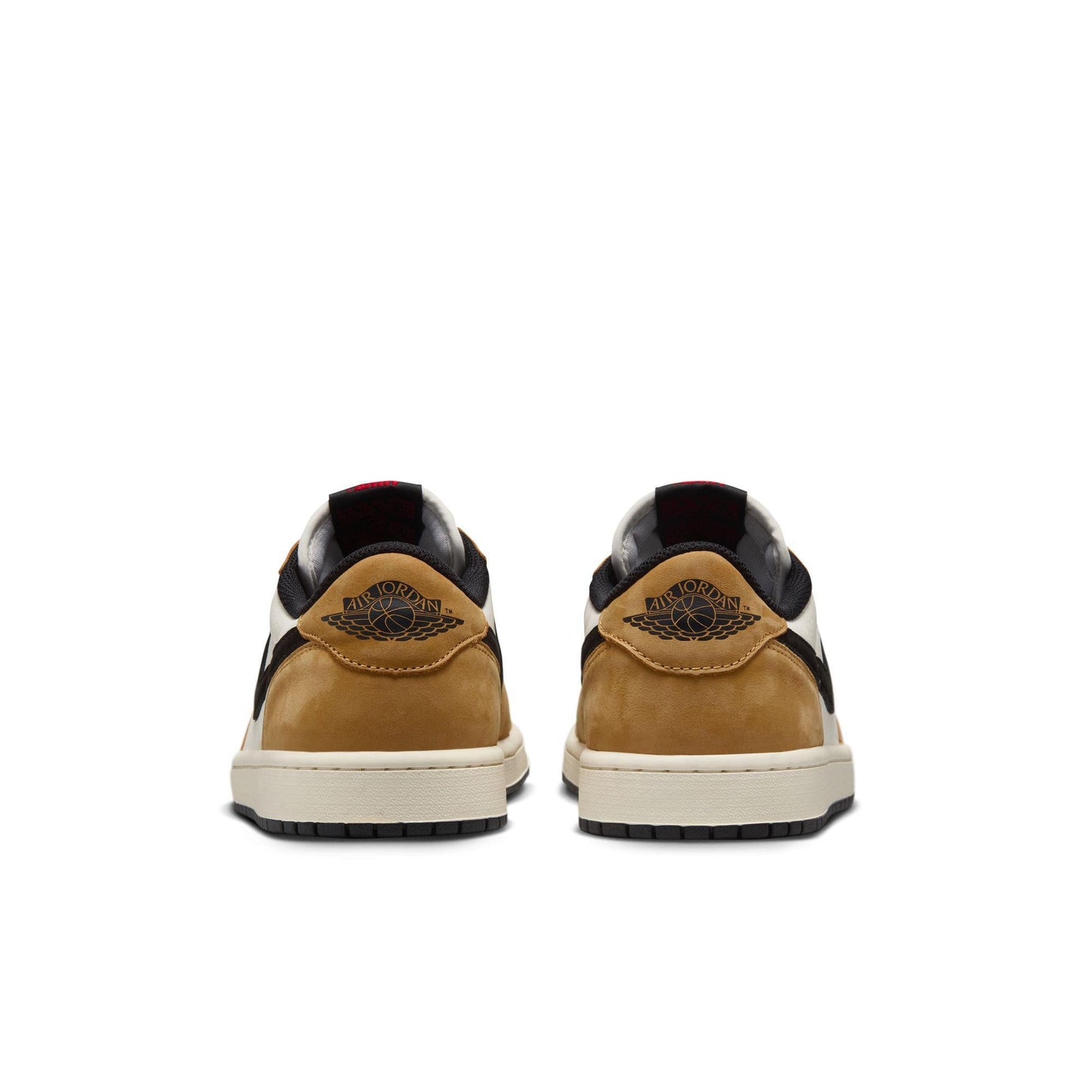 Air Jordan 1 Low OG Sail/Black-Golden Harvest-Gym Red