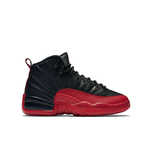 Air Jordan 12 Retro Big Kids' Shoes Black/Varsity Red