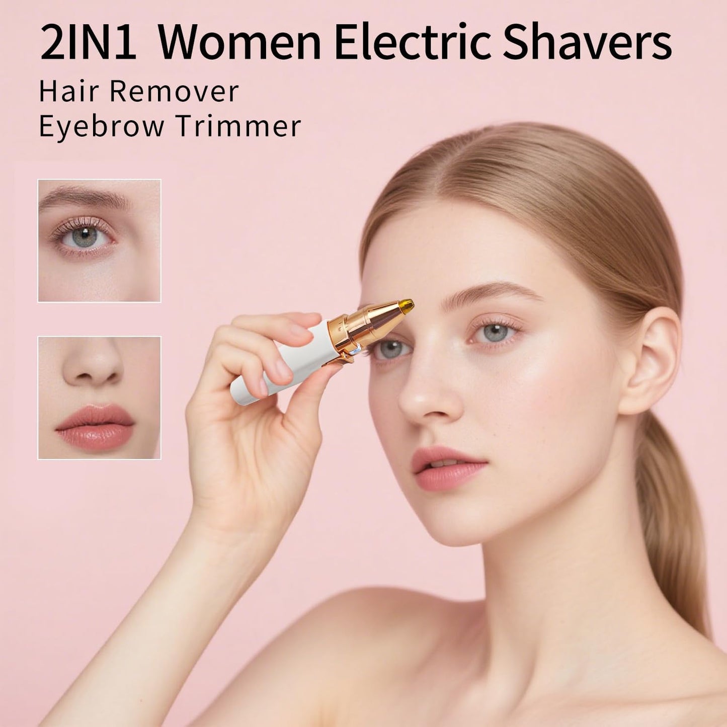 Purest™ 2 in 1 Facial Hair Remover