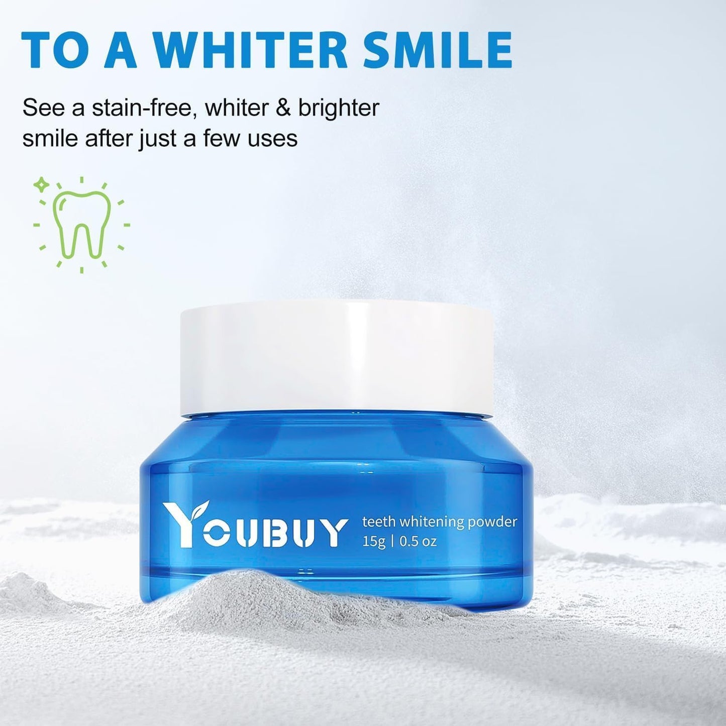Purest Teeth Whitening Brightening Powder