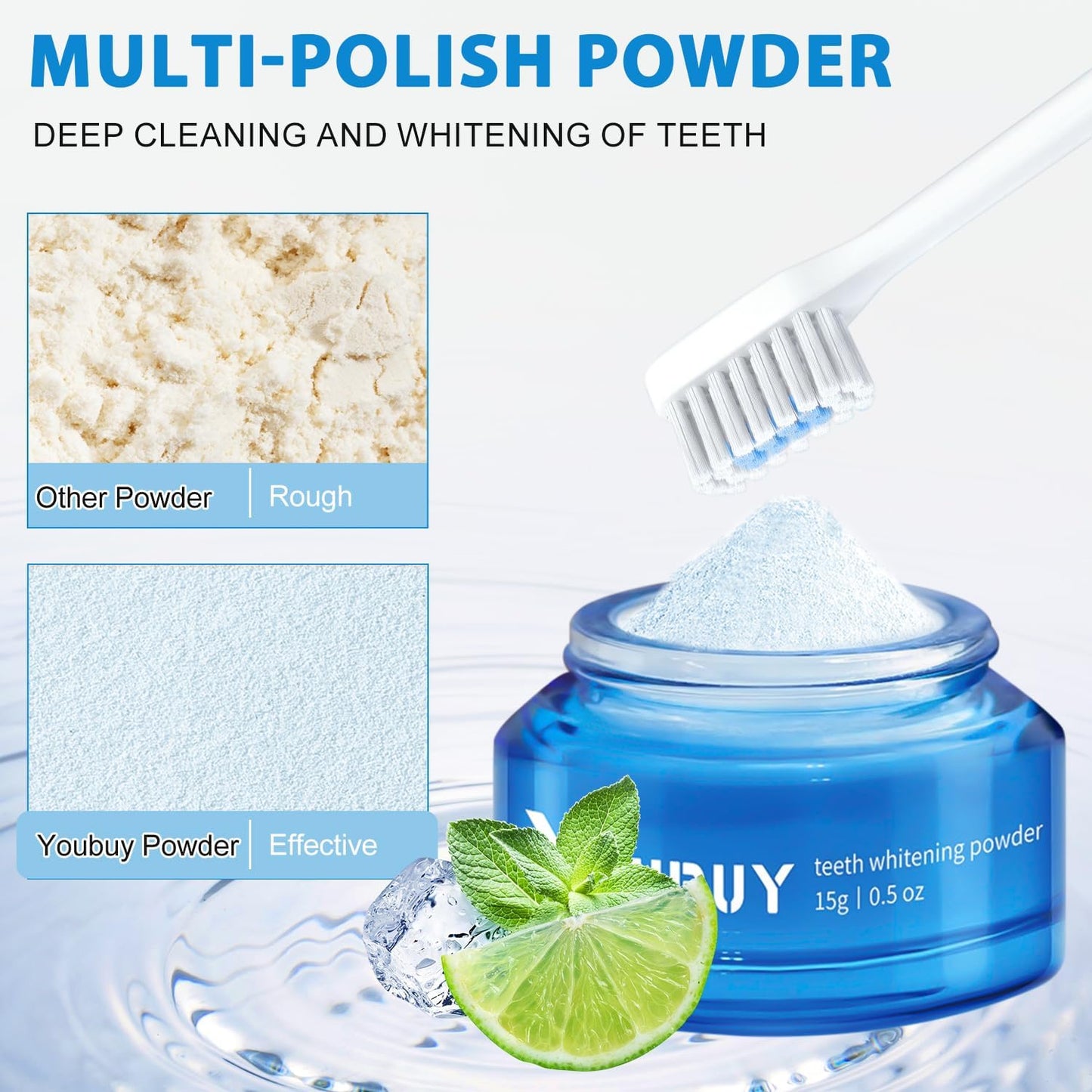 Purest Teeth Whitening Brightening Powder