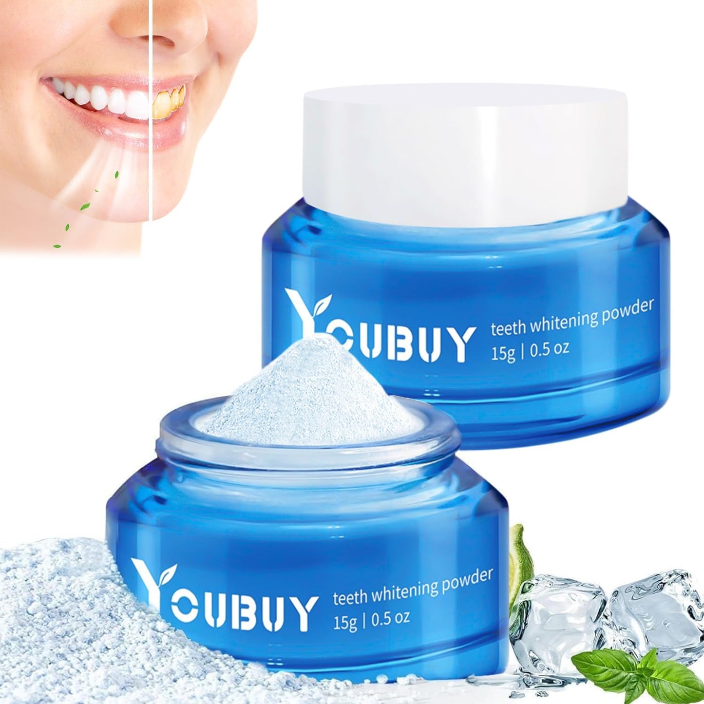 Purest Teeth Whitening Brightening Powder