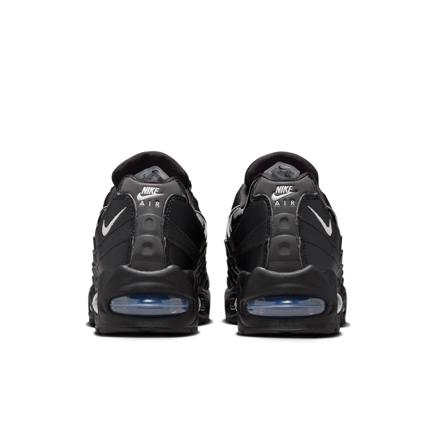 Women's Nike Air Max 95 Black/Metallic Silver-Reflect Silver