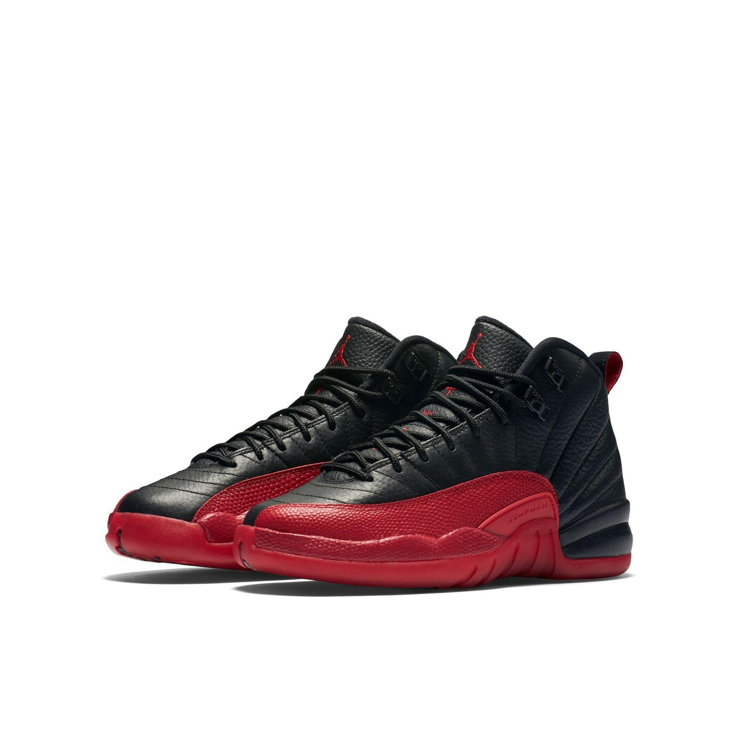 Air Jordan 12 Retro Big Kids' Shoes Black/Varsity Red