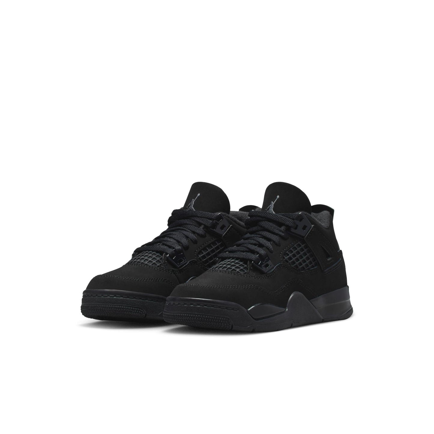 Jordan 4 Retro Little Kids' Shoes "Black Cat"