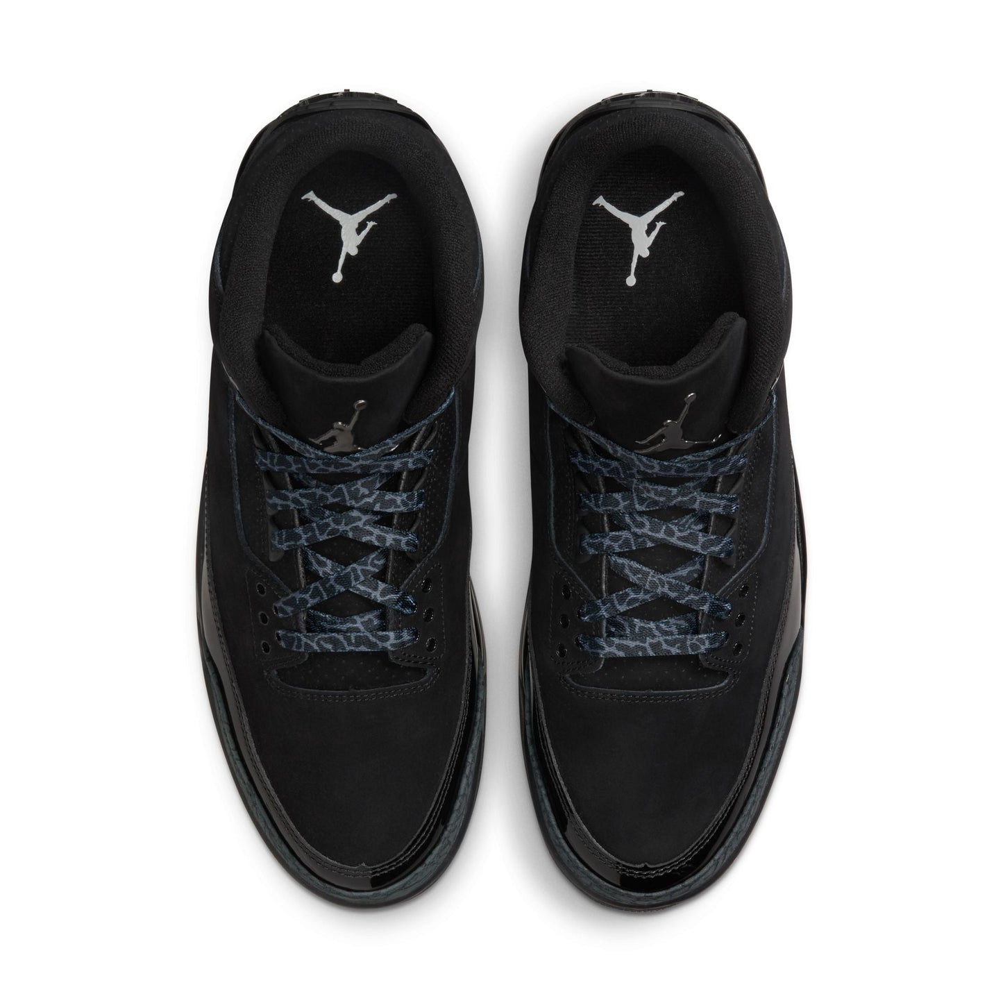 Air Jordan 3 Retro Big Kids' Shoes Black/Dark Charcoal-White
