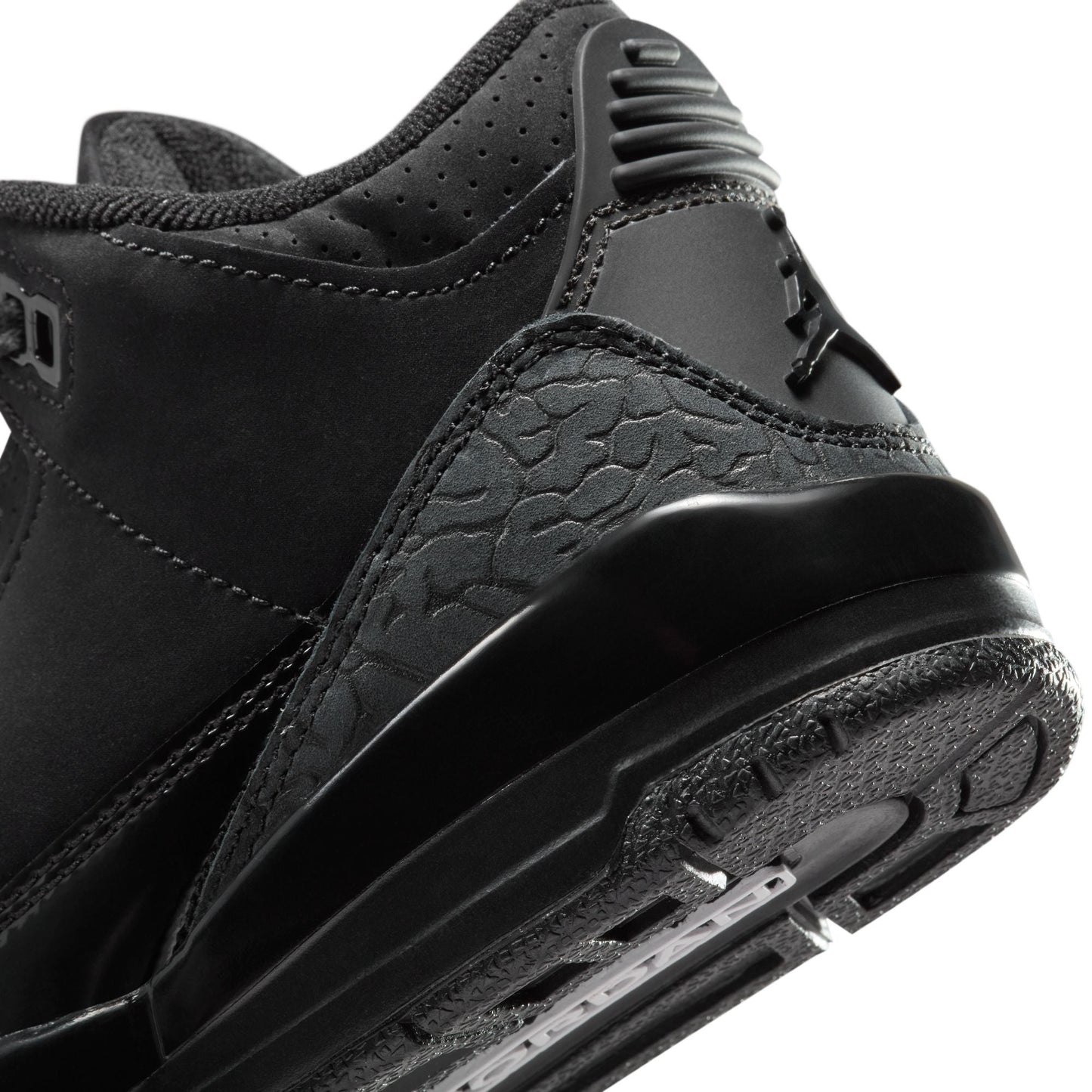 Jordan 3 Retro Little Kids' Shoes Black/Dark Charcoal-White