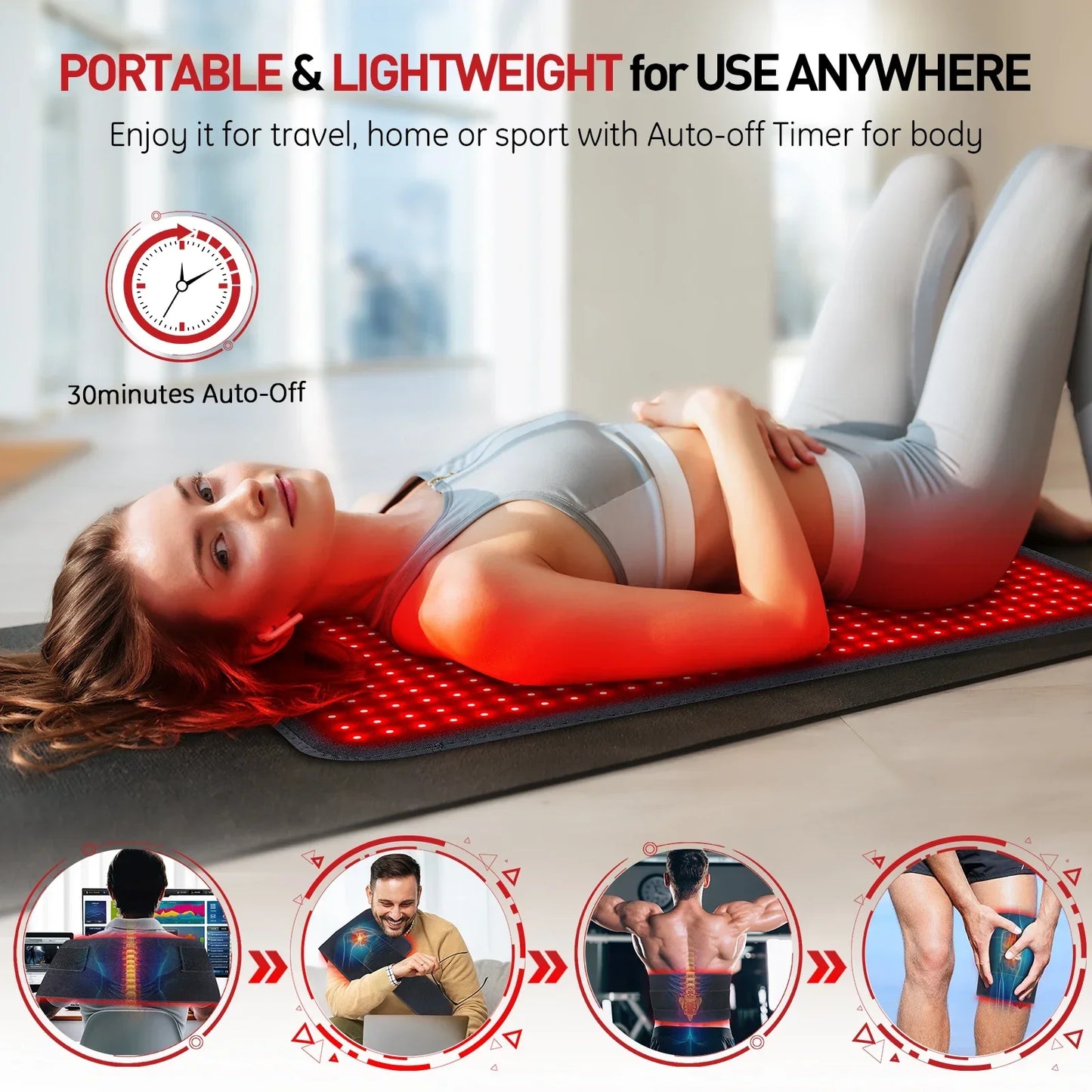 Purest™ Red Light Therapy Mat