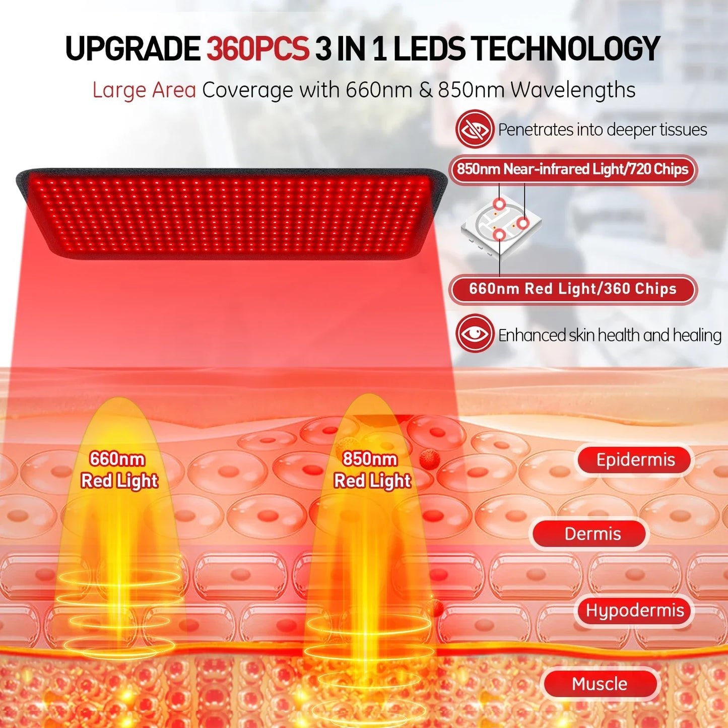 Purest™ Red Light Therapy Mat