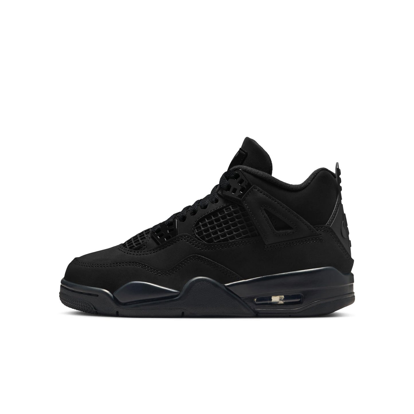 Air Jordan 4 Retro Big Kids' Shoes "Black Cat"