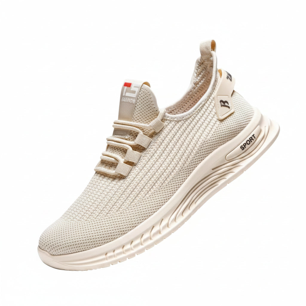 Men's Lightweight Lace-up Mesh Sneakers