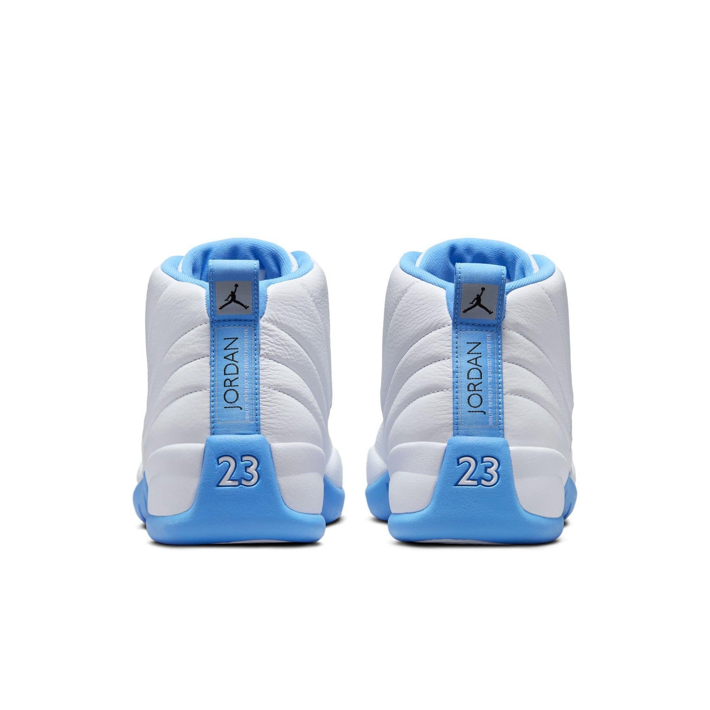 Air Jordan 12 Retro White/University Blue-Metallic Silver