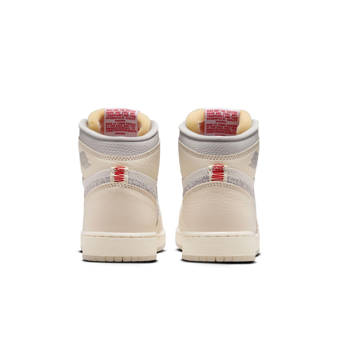 Air Jordan 1 Retro High OG Big Kid's Shoes "Sail/University Red"
