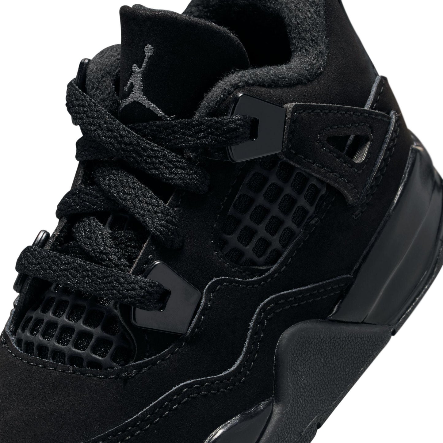 Jordan 4 Retro Baby/Toddler Shoes "Black Cat"