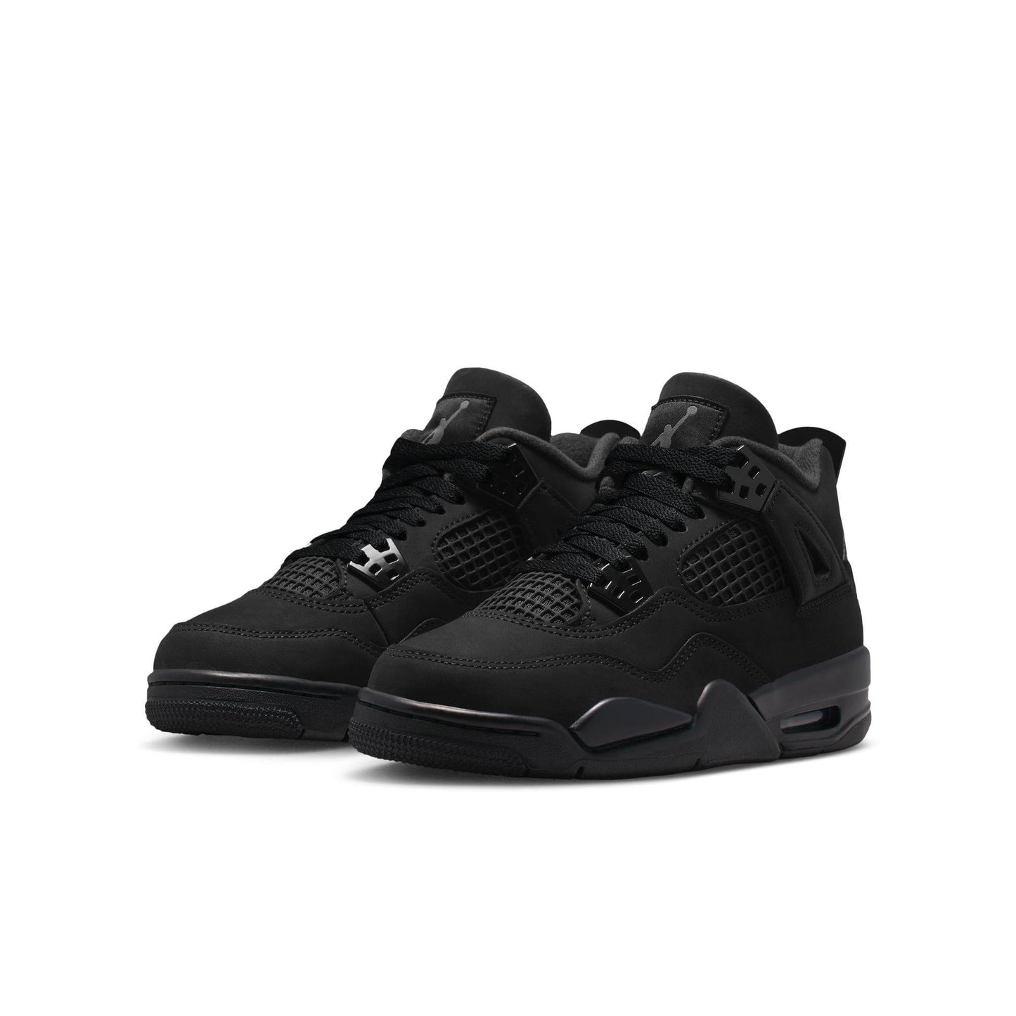 Air Jordan 4 Retro Big Kids' Shoes "Black Cat"